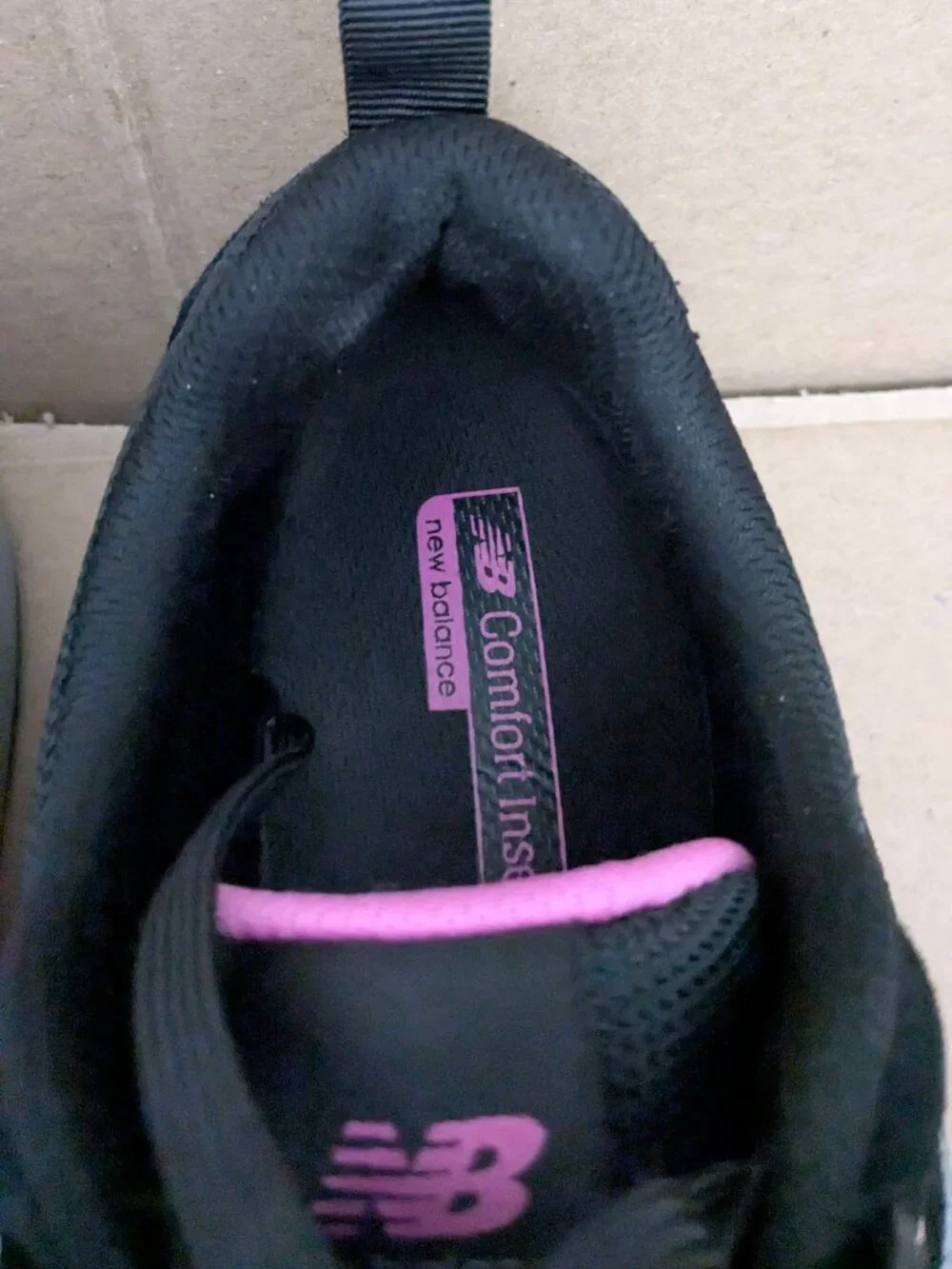 New Balance Women's Steel Alloy Toe ASTM F2413-18 EH Work Shoes Black Size 7.5
